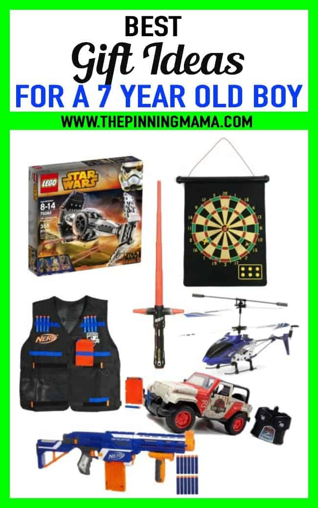 Gift Ideas For 7 Year Old Boys
 BEST Gift Ideas for a 7 Year Old Boy • The Pinning Mama