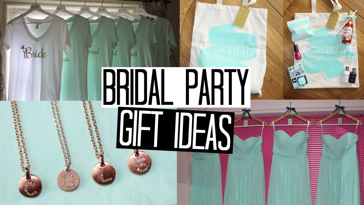 Gift Ideas For A Wedding
 Bridal Party Gift Ideas Part 1
