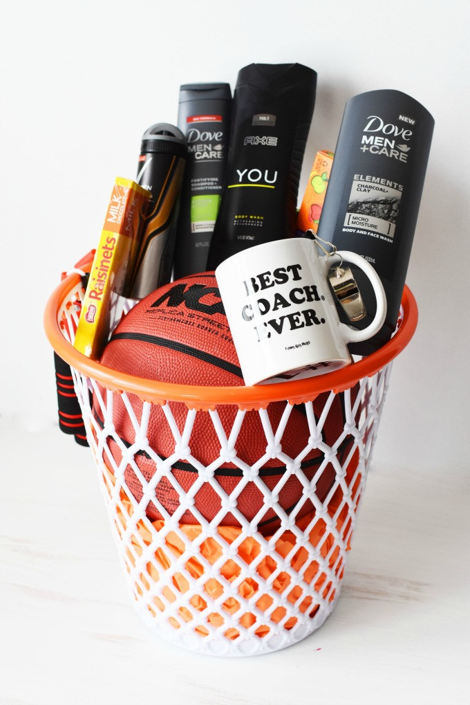 Gift Ideas For Basketball Coaches
 The BEST DIY Basketball Coach Themed Gift Basket They will