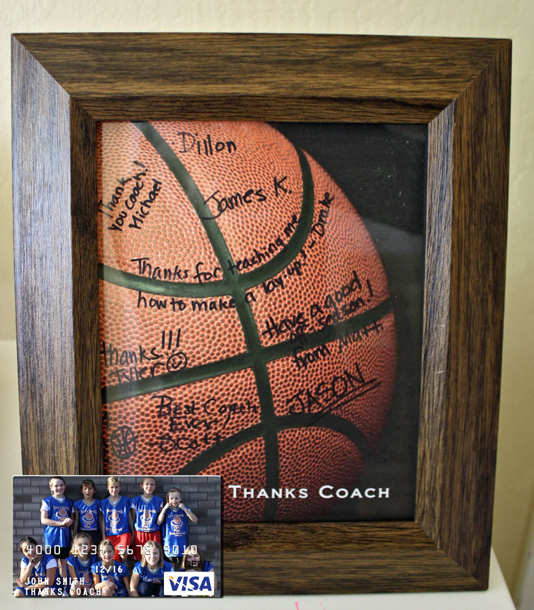 Gift Ideas For Basketball Coaches
 Easy Basketball Coach Gift with Free Printable