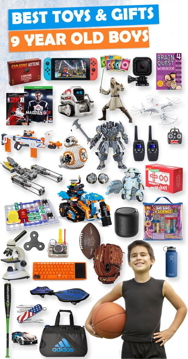 Gift Ideas For Boys Age 9
 Best Toys and Gifts for 9 Year Old Boys 2019