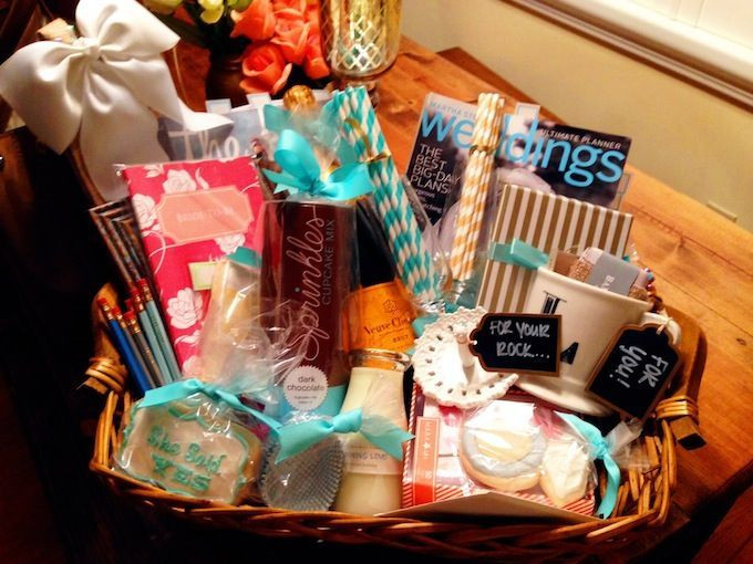 Gift Ideas For Engaged Couple
 How To Engagement Gift Basket
