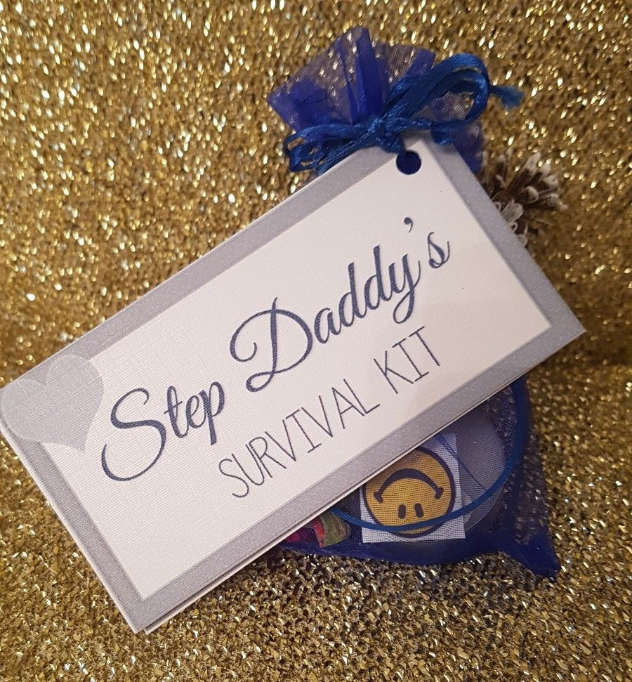 Gift Ideas For Father'S Day
 STEP DAD S SURVIVAL KIT Birthday Christmas Father s Day