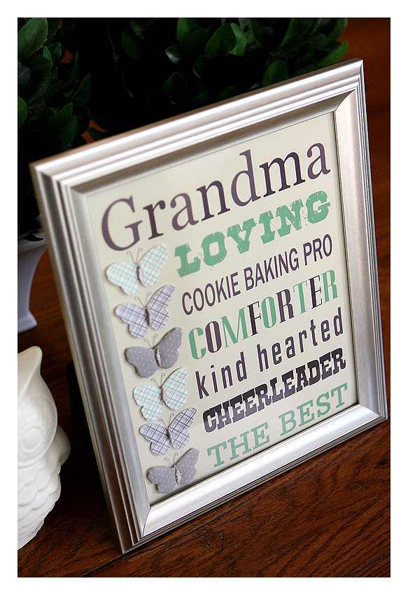 Gift Ideas For Grandmothers Birthday
 A t for Grandma Eighteen25