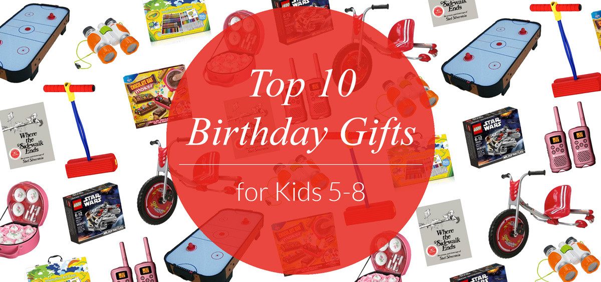 Gift Ideas For Kids Under 10
 Top 10 Birthday Gifts for Kids Ages 5 8 Evite