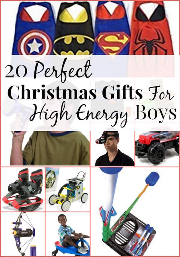 Gift Ideas For Little Boys
 Perfect Christmas Gifts For High Energy Little Boys