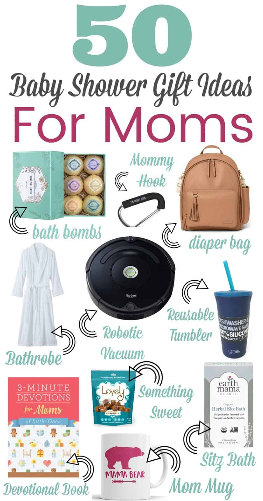 Gift Ideas For Mom To Be At Baby Shower
 50 Baby Shower Gifts for Mom Thrifty Nifty Mommy