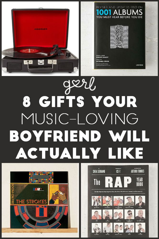 Gift Ideas For Musician Boyfriend
 8 Gifts That Your Music Loving Boyfriend Will Actually