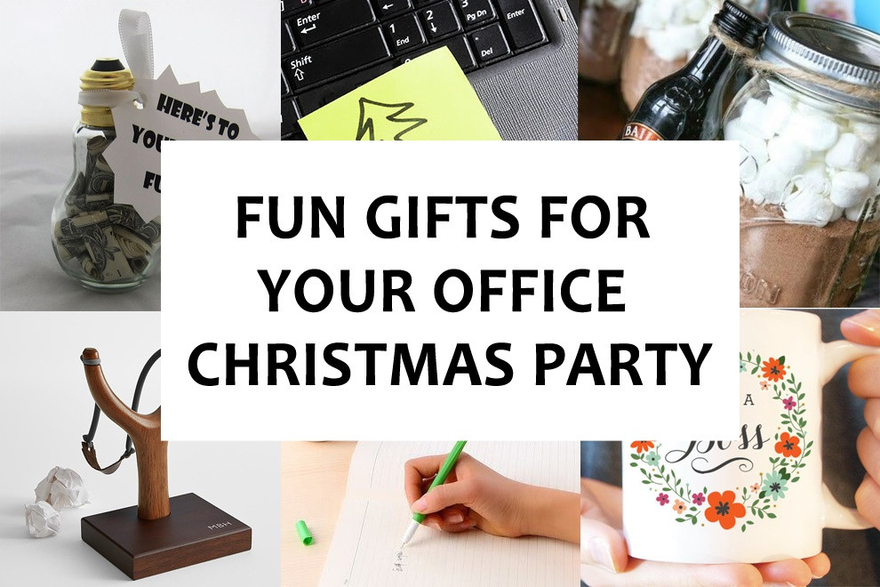 Gift Ideas For Office Christmas Party
 Fun Gifts for Your fice Christmas Party Bonjourlife