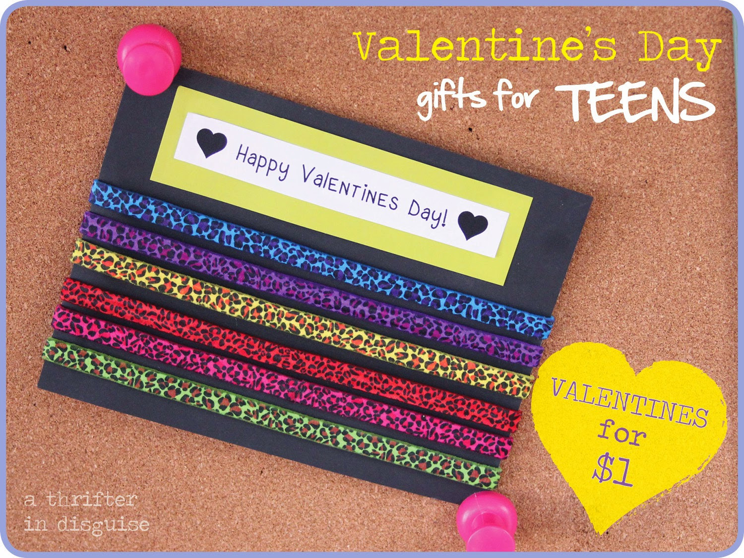 Gift Ideas For Valentines Day Uk
 A Thrifter in Disguise More $1 Valentine s Day Gifts
