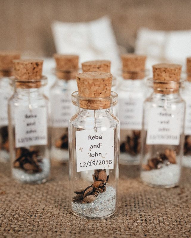 Gift Ideas For Wedding Guests
 Wedding favors for guests Rustic Thank You Gift