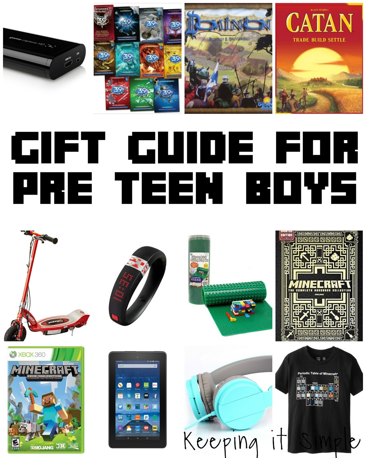 Gift Ideas For Young Boys
 Keeping it Simple Guide Gift for Pre Teen Boys and $100