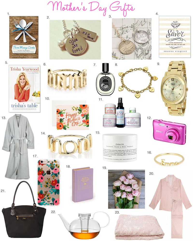Gift Ideas For Young Mothers
 Mother s Day Gift Guide marla young