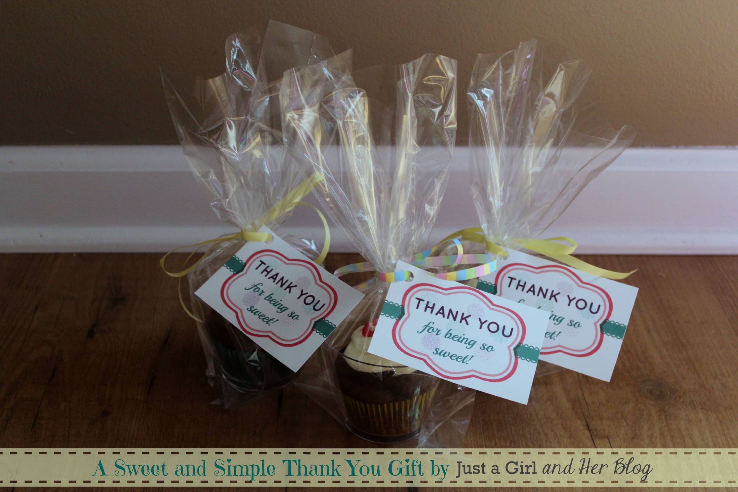 Gift Ideas Thank You
 A Sweet and Simple Thank You Gift with FREE Printable