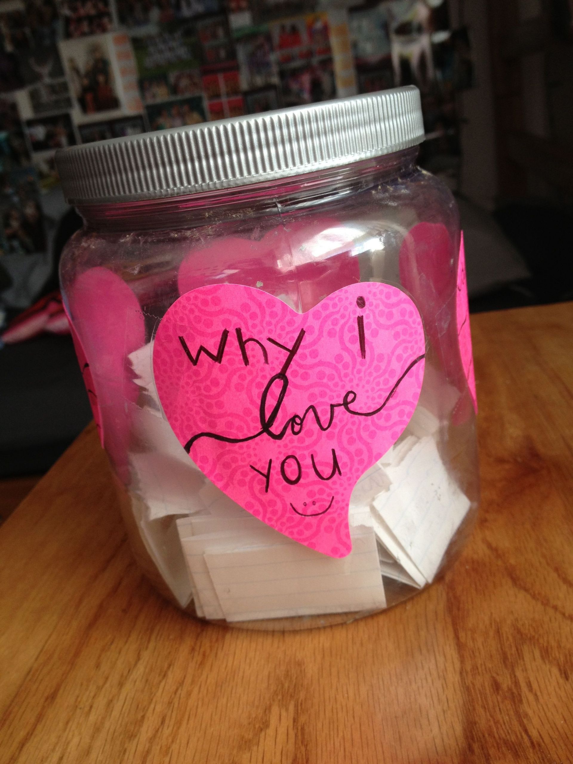 Gift Ideas To Make For Girlfriend
 Perfect t for your girlfriend boyfriend Fill up a jar with reasons you love them