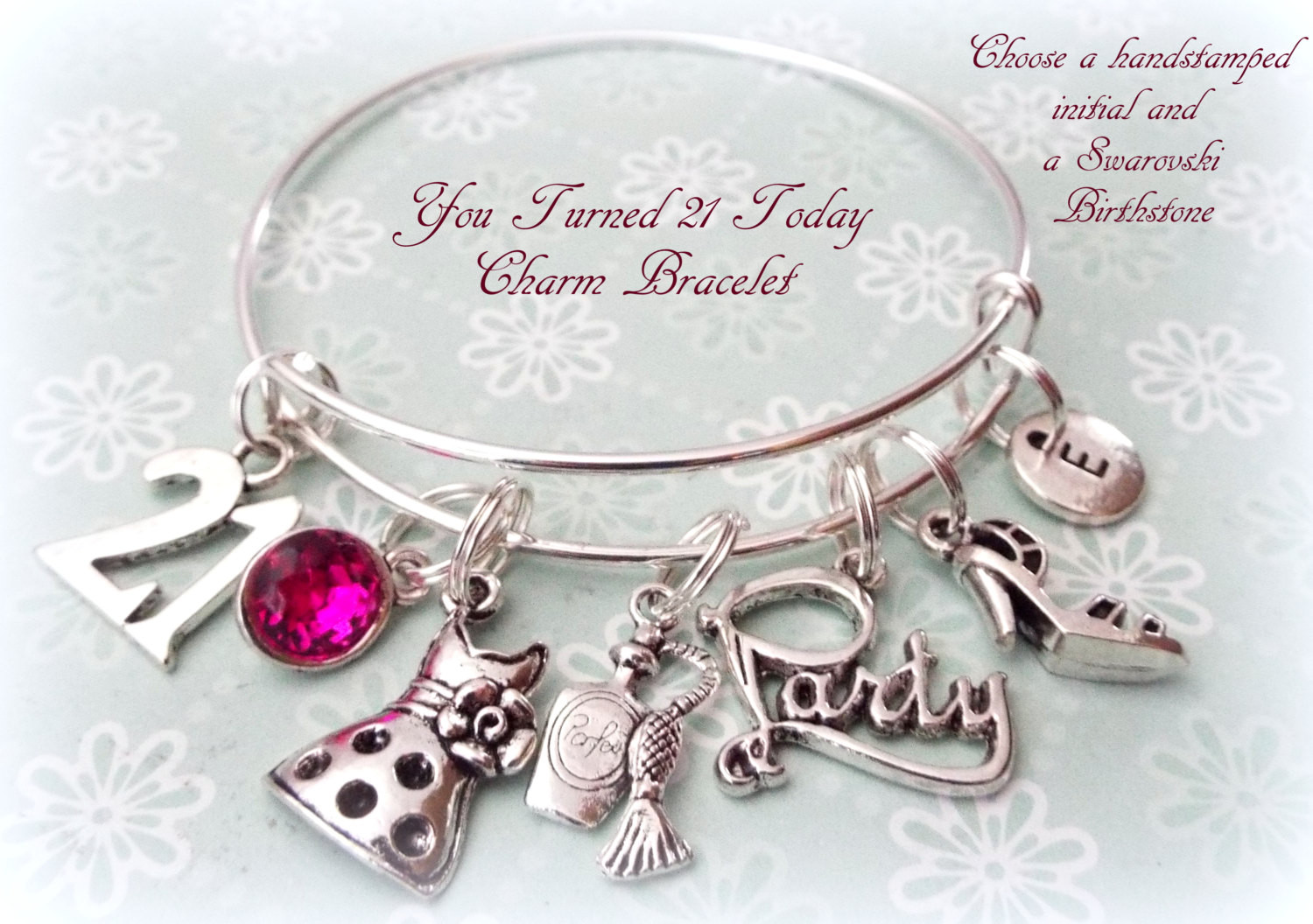 Gifts For 21st Birthday For Her
 21st Birthday Gift 21st Birthday Charm Bracelet Gift Idea