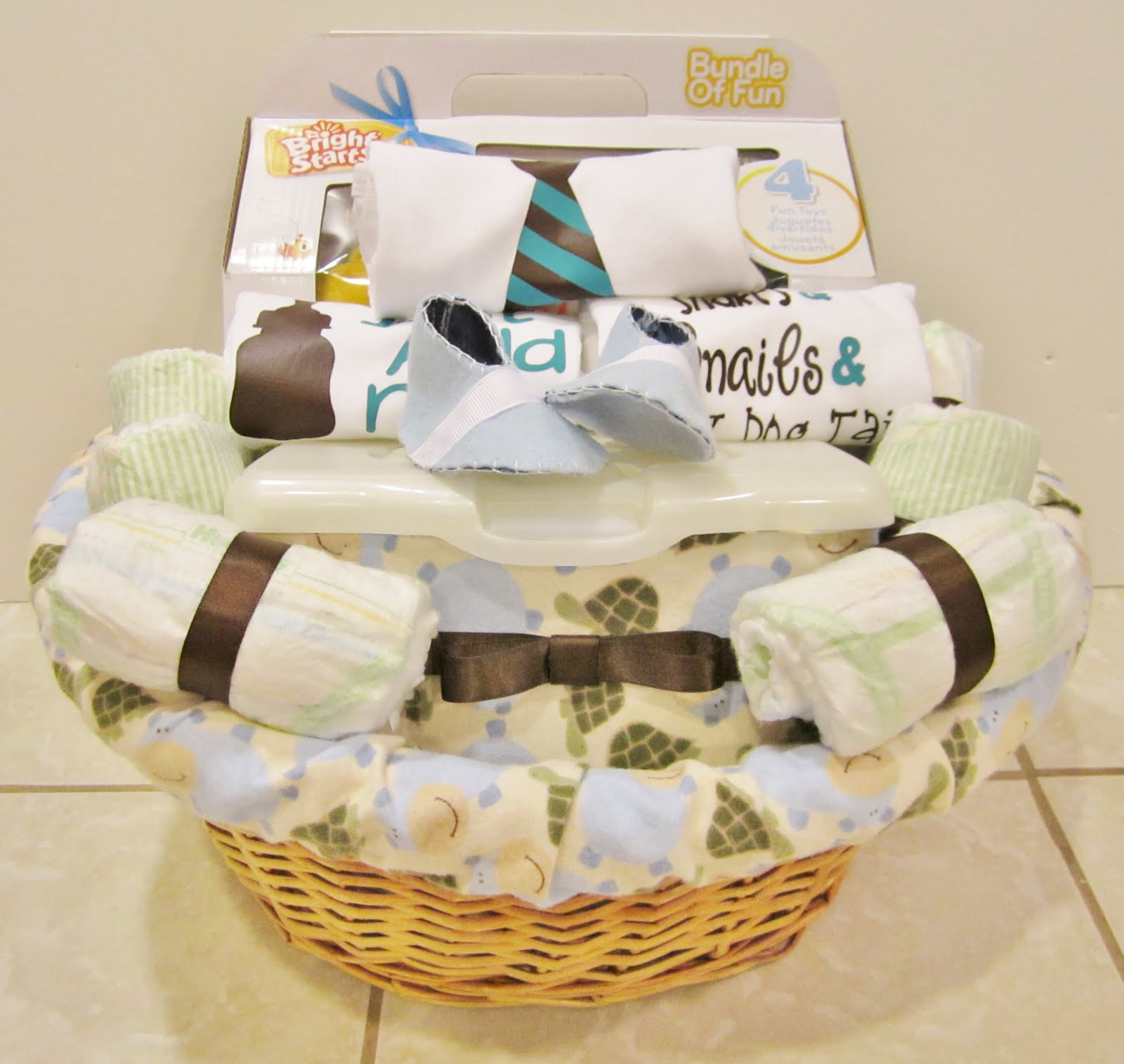 Gifts For Baby Shower Guests
 Life in the Motherhood Baby Shower Gift Basket For a
