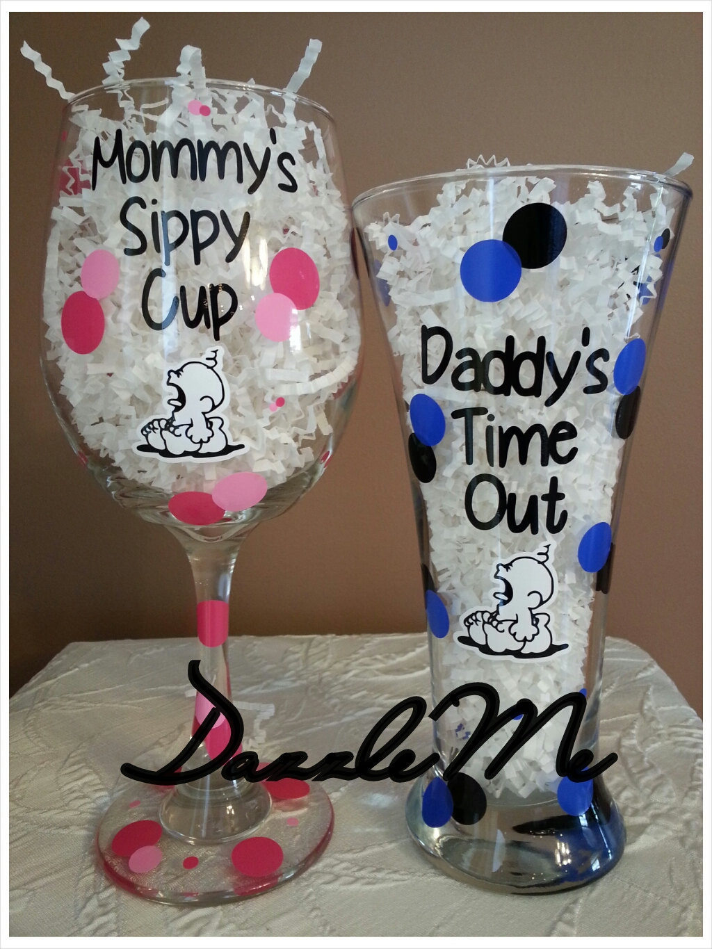 Gifts For Dad From Baby
 Cute Baby Shower Gift Mommys Sippy Cup & by DazzleMeByCamelle
