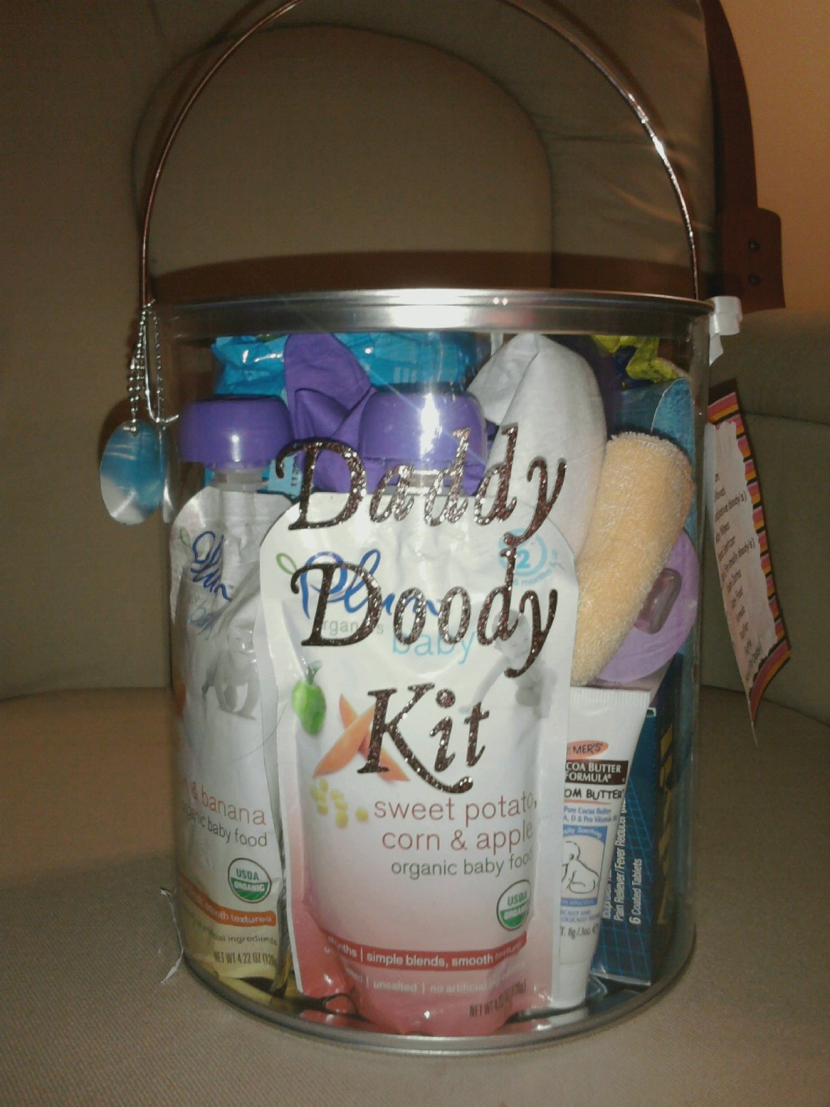 Gifts For Dad From Baby
 Daddy “Doody” Kit – Baby Shower Gift For Daddy
