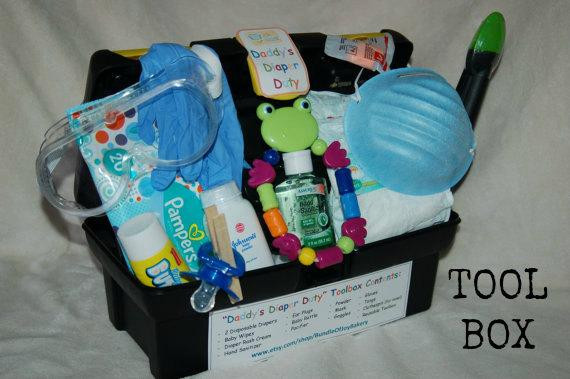 Gifts For Dad From Baby
 New Dad Baby Shower Gift Daddy s Diaper Duty by BabyShowerCafe