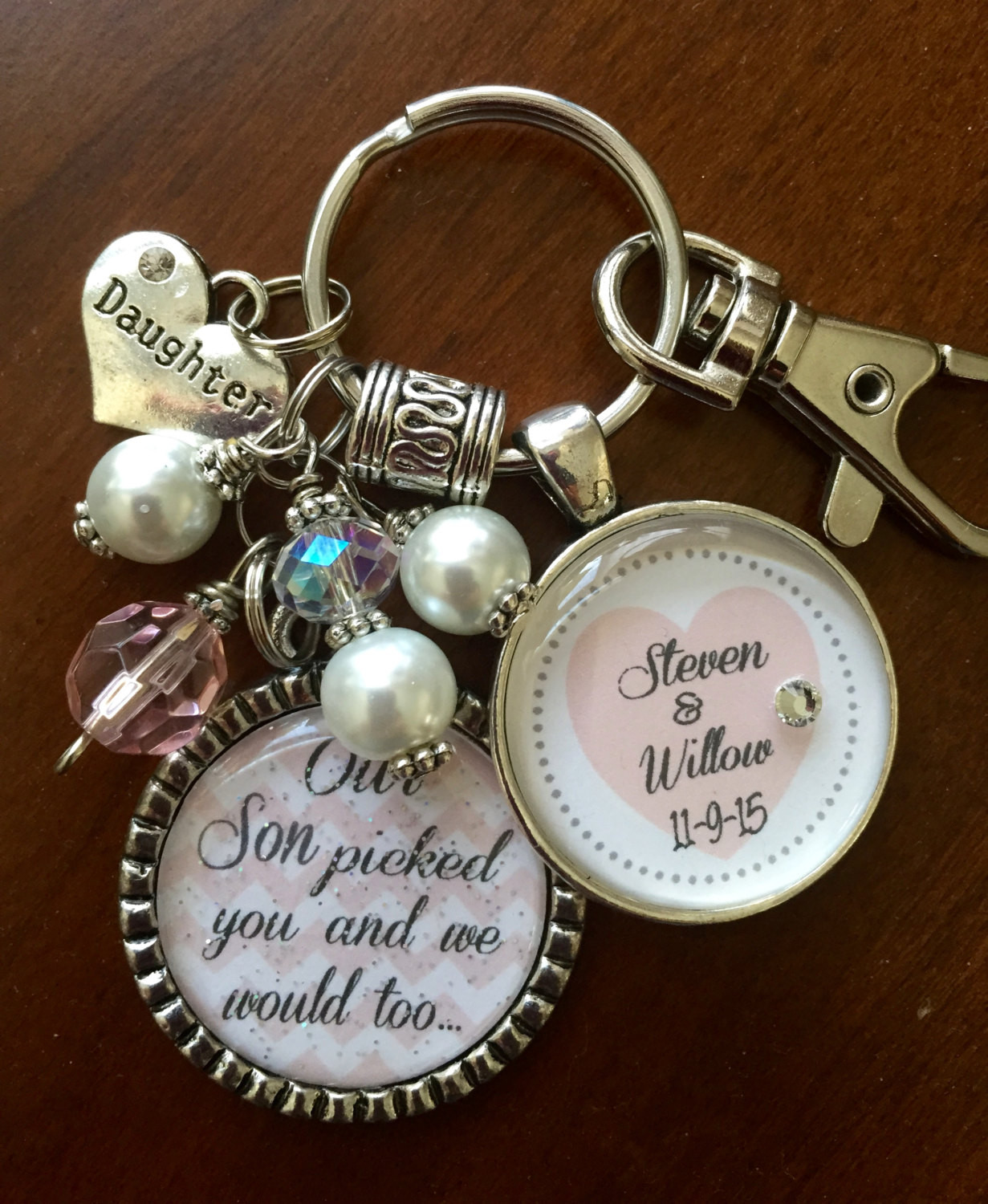 Gifts For Daughter On Wedding Day
 Future DAUGHTER in LAW GIFT personalized bride to be Our son