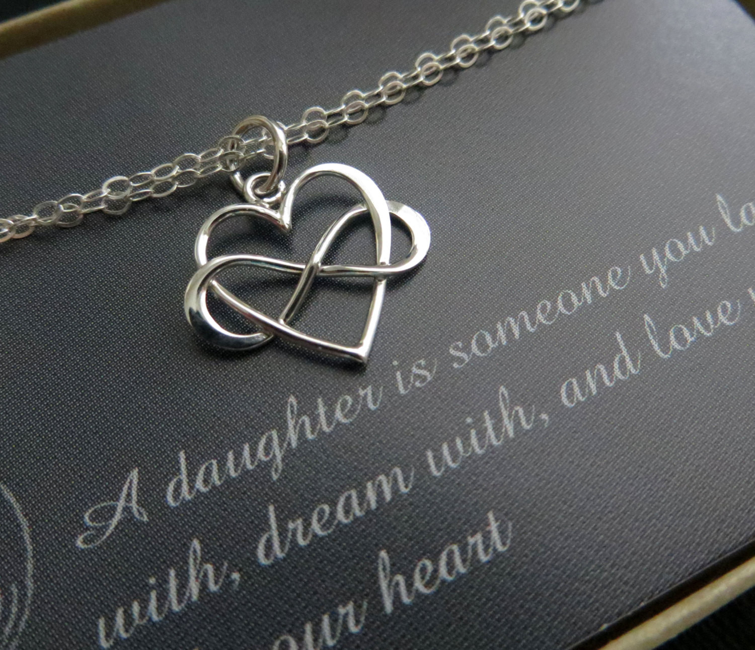 Gifts For Daughter On Wedding Day
 Gift for daughter from mom infinity heart bracelet wedding