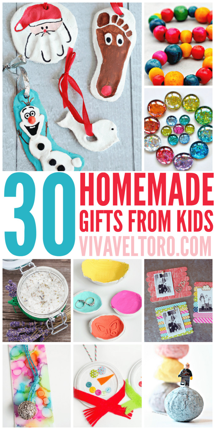 Gifts For Family With Kids
 30 Homemade Gifts from Kids Viva Veltoro
