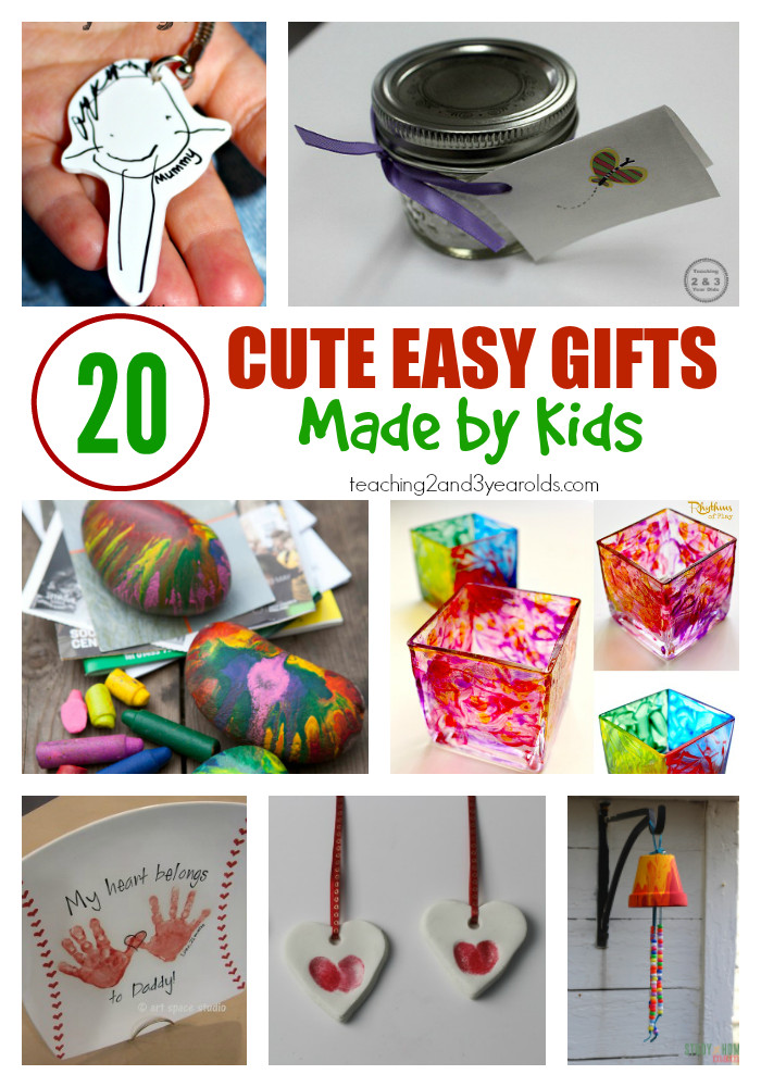 Gifts For Family With Kids
 20 Easy Kid Made Christmas Gifts