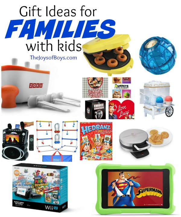 Gifts For Family With Kids
 Gift Ideas for Families with Kids The Joys of Boys