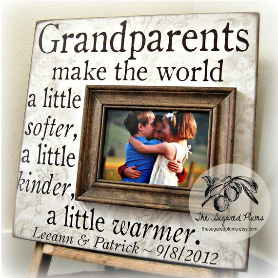 Gifts For Grandparents From Baby
 Grandparent Gifts for Grandparents Grandparent by