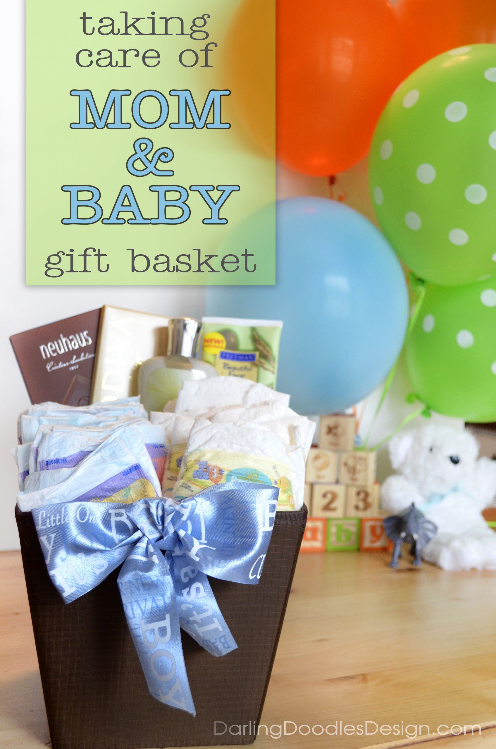 Gifts For Mom Baby Shower
 A Baby Shower Gift for Mom & Baby Darling Doodles