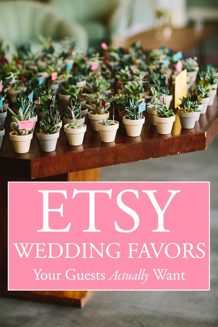 Gifts For Wedding Guests
 Etsy Wedding Favors Your Guests Actually Want to Take Home