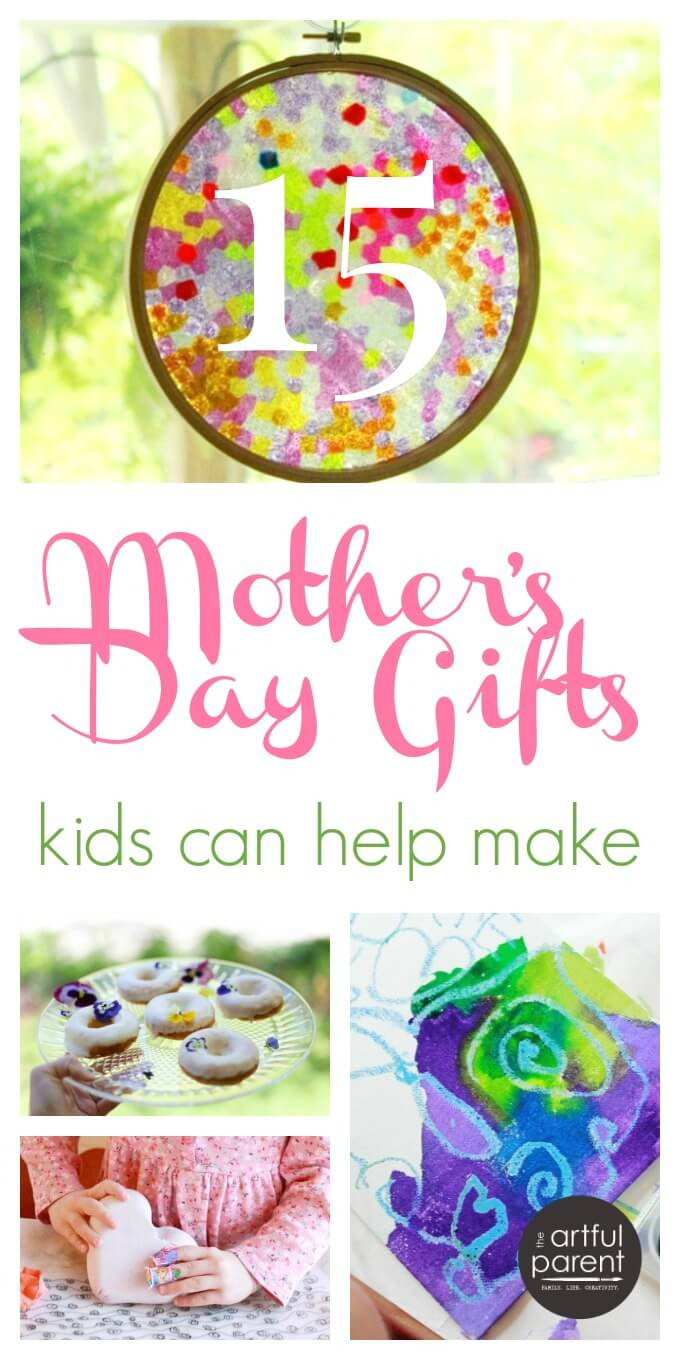 Gifts From Kids To Mom
 15 Mothers Day Gift Ideas That Kids Can Make