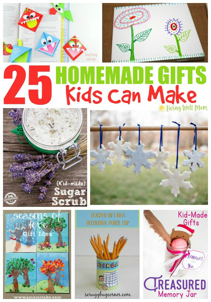 Gifts From Kids To Mom
 25 Homemade Gifts Kids Can Make Living Well Mom