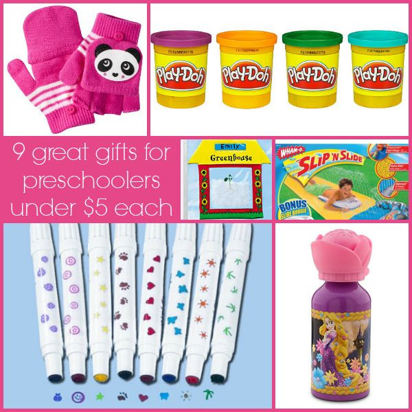 Gifts Under $5 For Kids
 9 fun holiday ts for preschoolers under $5
