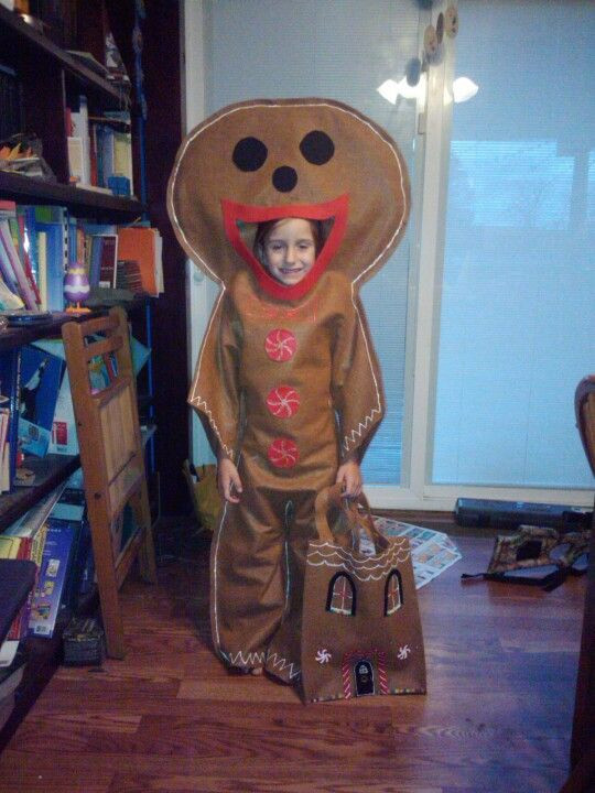 Gingerbread Man Costume DIY
 Pinterest • The world’s catalog of ideas