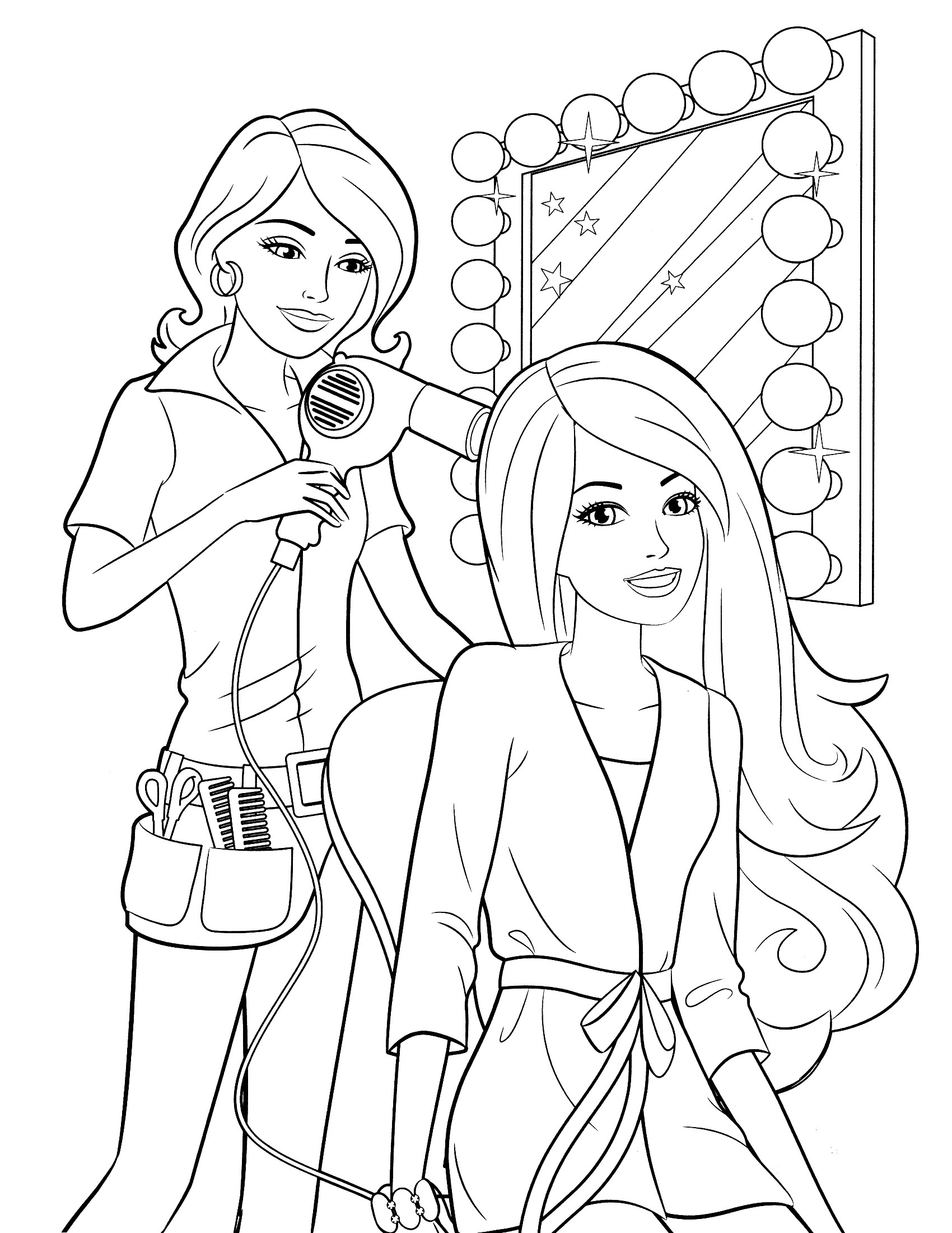 Girl Printable Coloring Pages
 Coloring Pages for Girls Best Coloring Pages For Kids