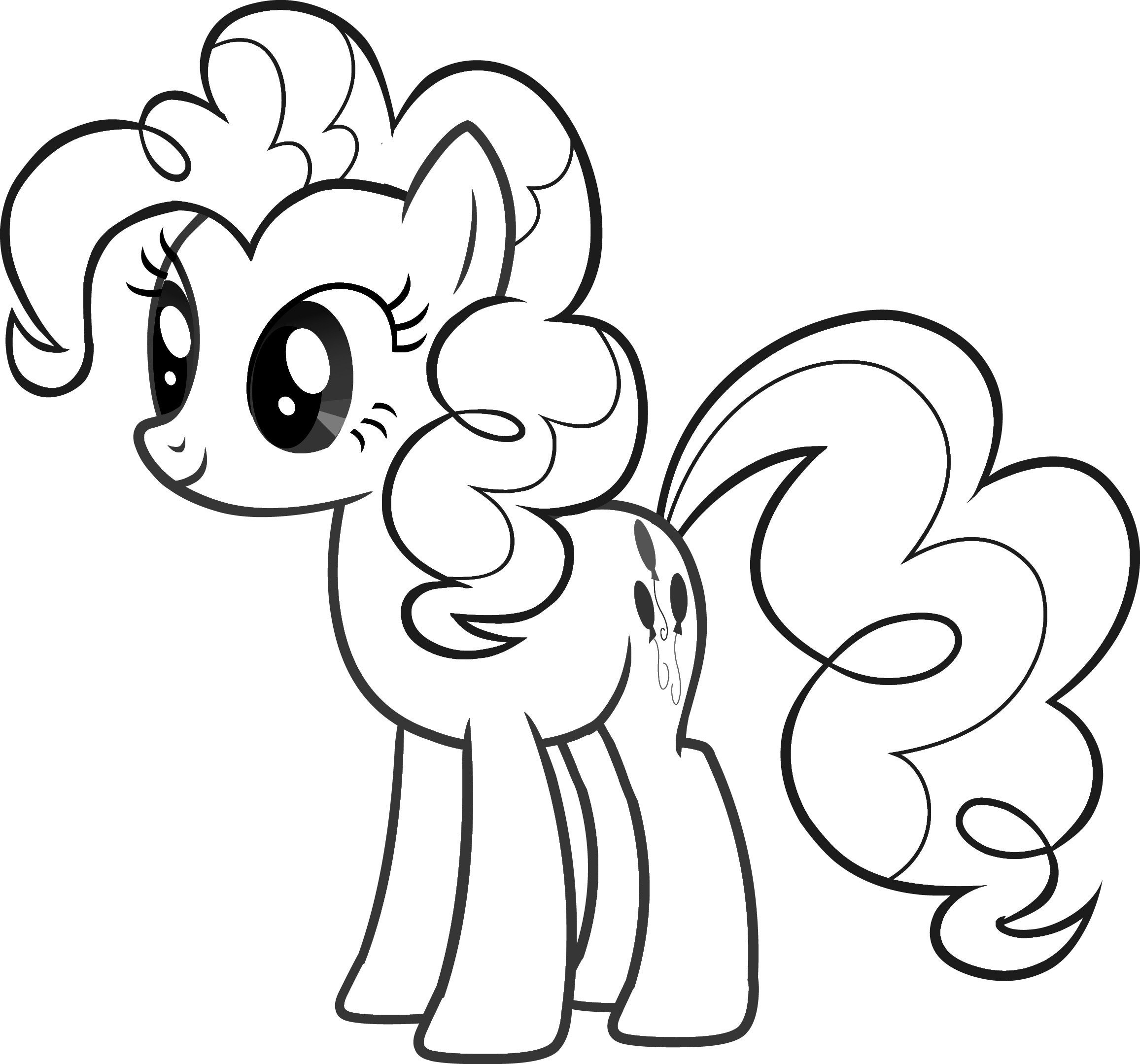 Girl Printable Coloring Pages
 My little pony coloring pages