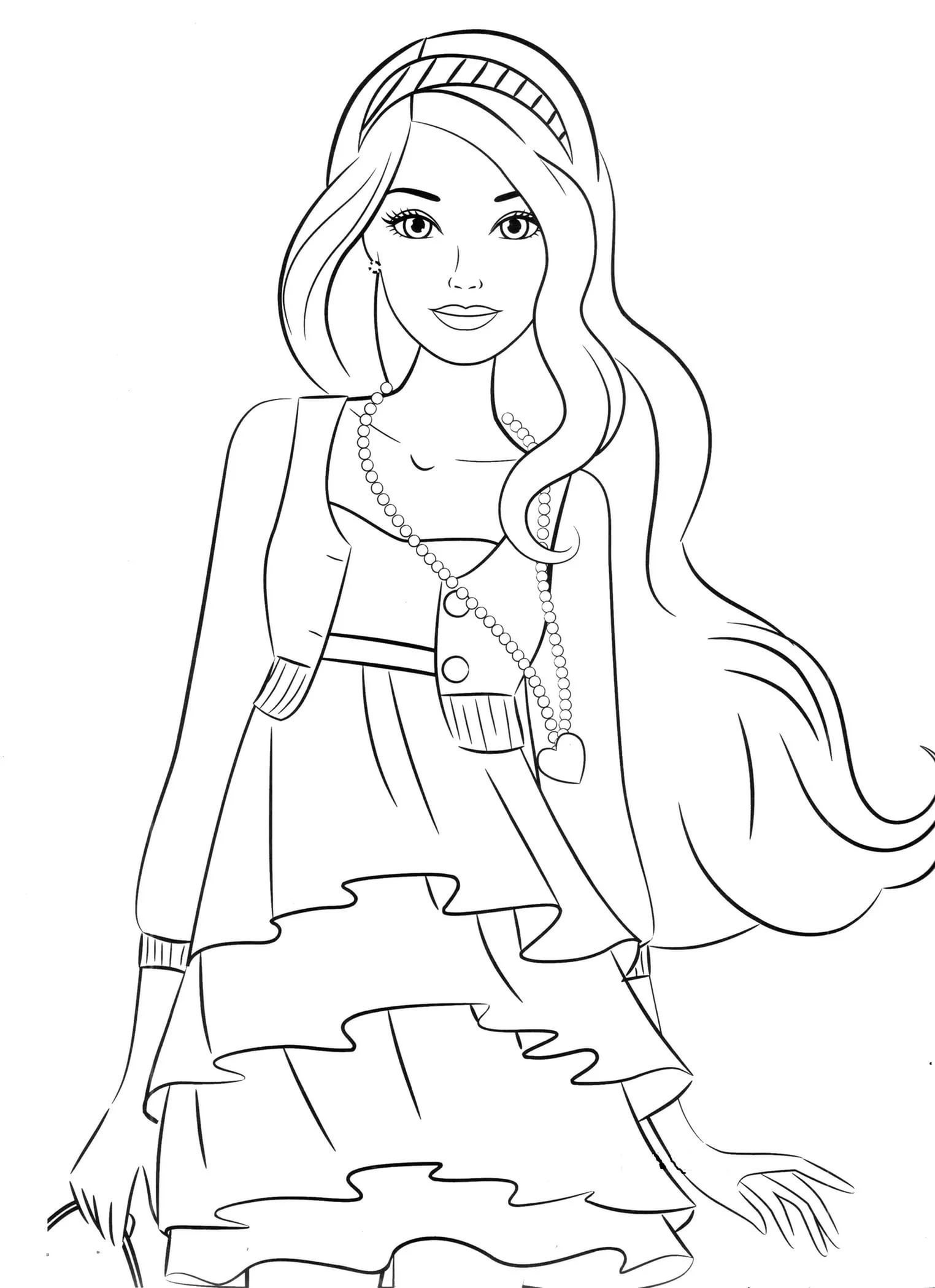 Girl Printable Coloring Pages
 Coloring pages for 8 9 10 year old girls to and