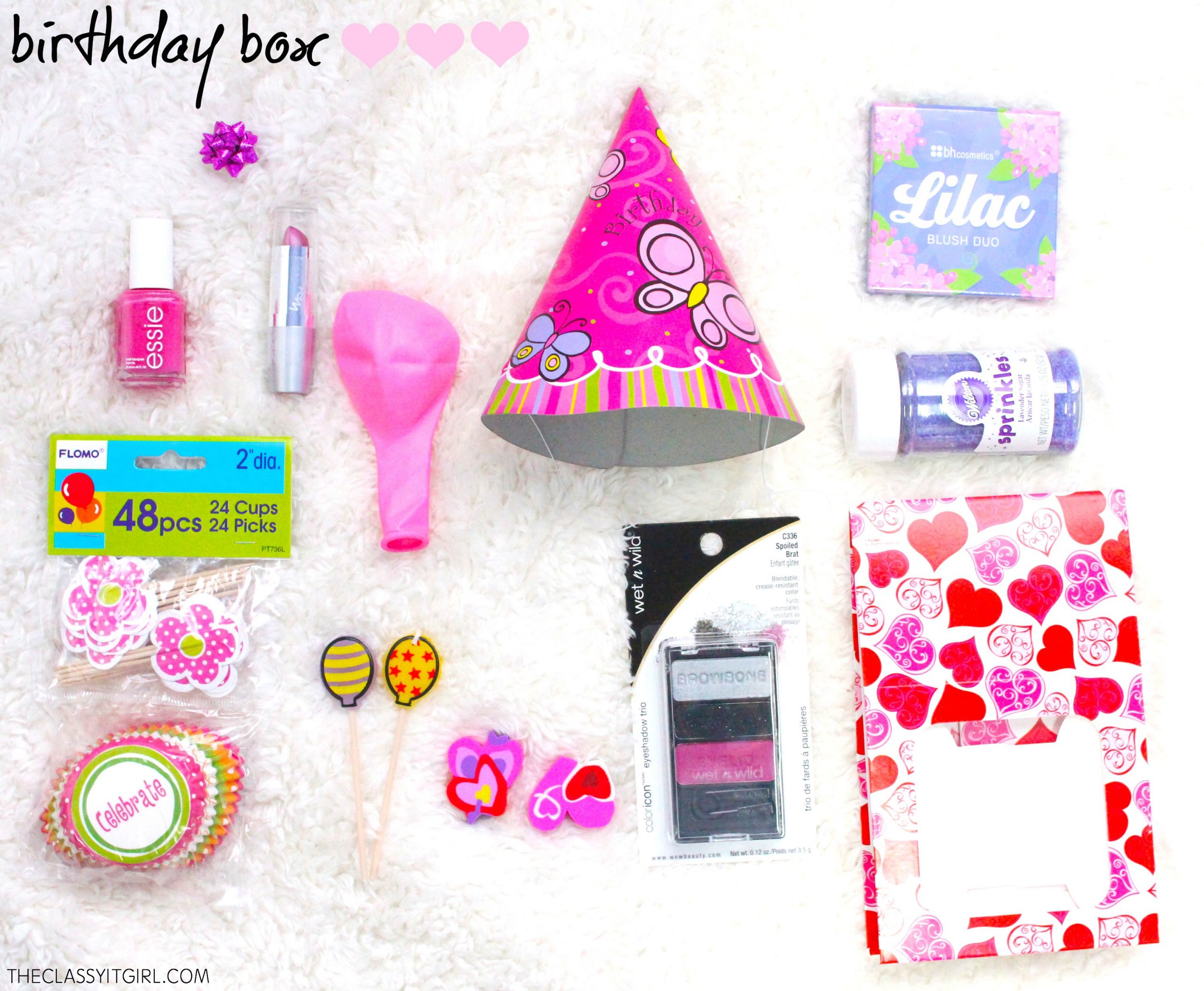 Girlfriend Birthday Gift Ideas Reddit
 DIY Birthday Box Birthday Care Package