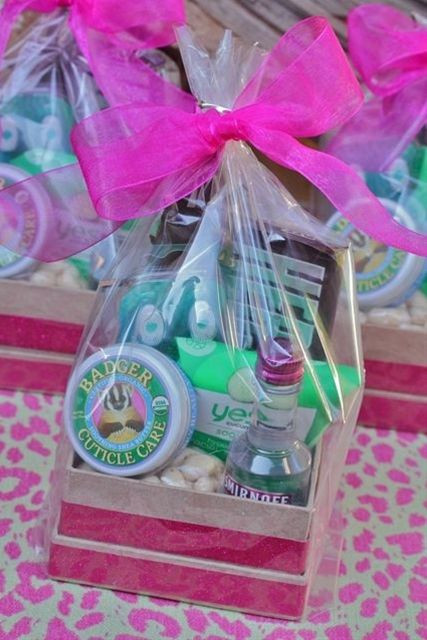 Girlfriend Getaway Gift Ideas
 Glamping Girls Gift Bags for girls weekend image