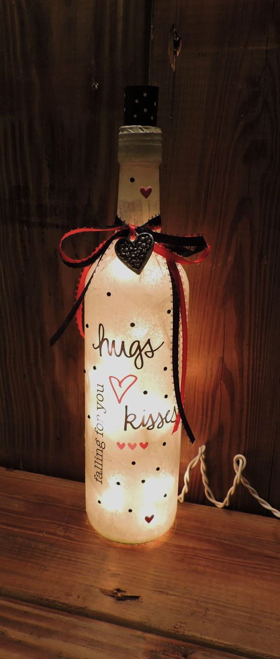 Girlfriend Valentine Gift Ideas
 Wine Bottle Light Gift For Wife