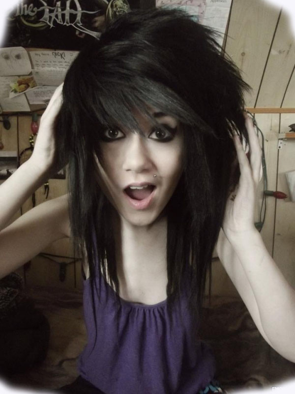 Girls Emo Hairstyles
 Fashion and Hairstyle Update 2014 emo hairstyles