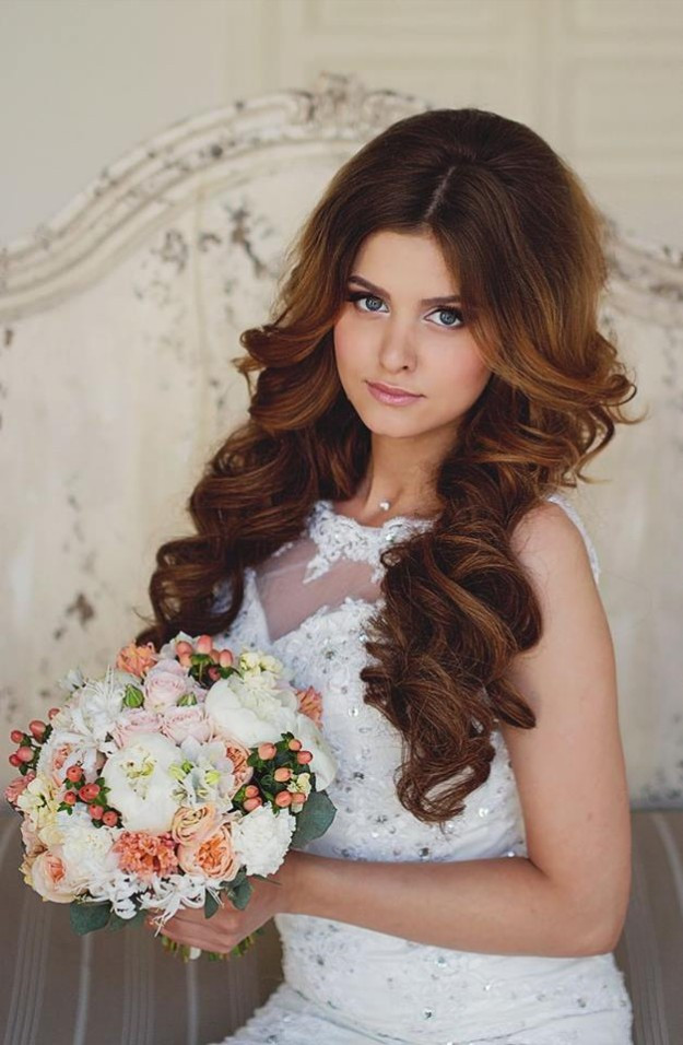 Girls Hairstyles For Weddings
 Stylish Bridal Wedding Hairstyle 2014 2015 for Brides and