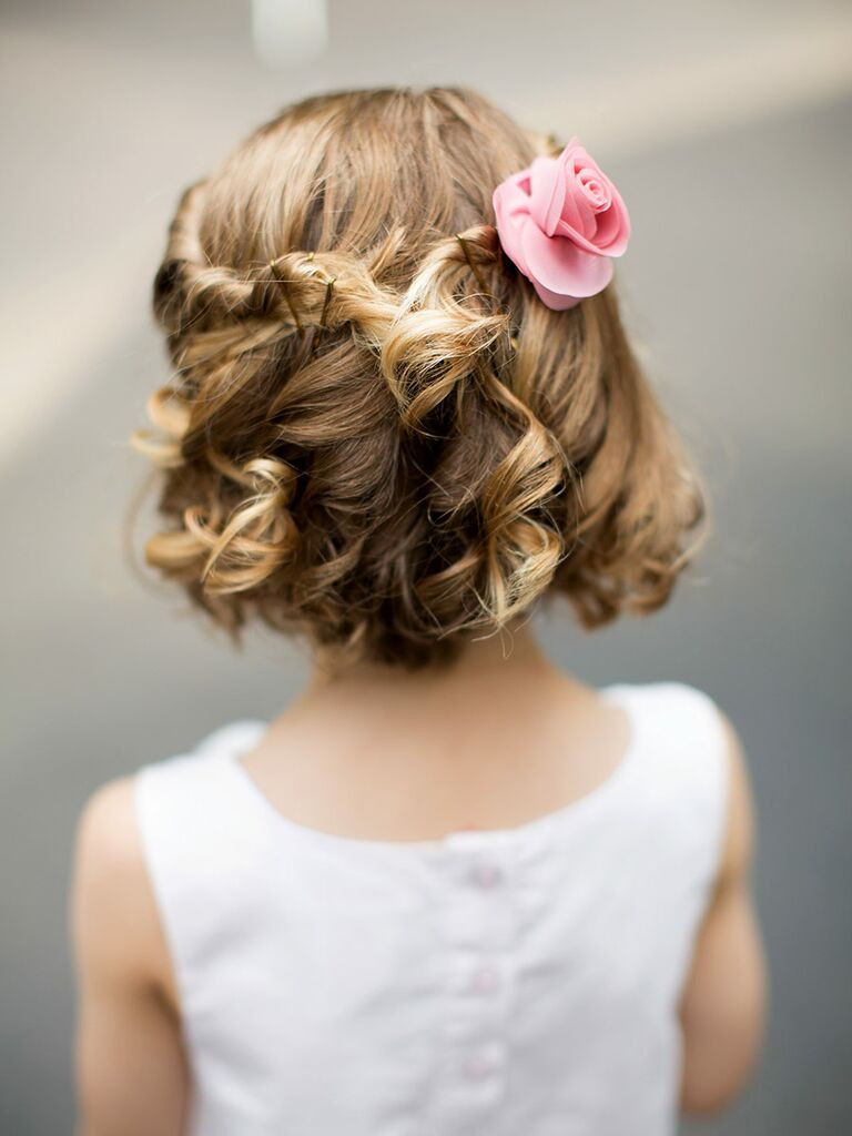 Girls Hairstyles For Weddings
 14 Adorable Flower Girl Hairstyles