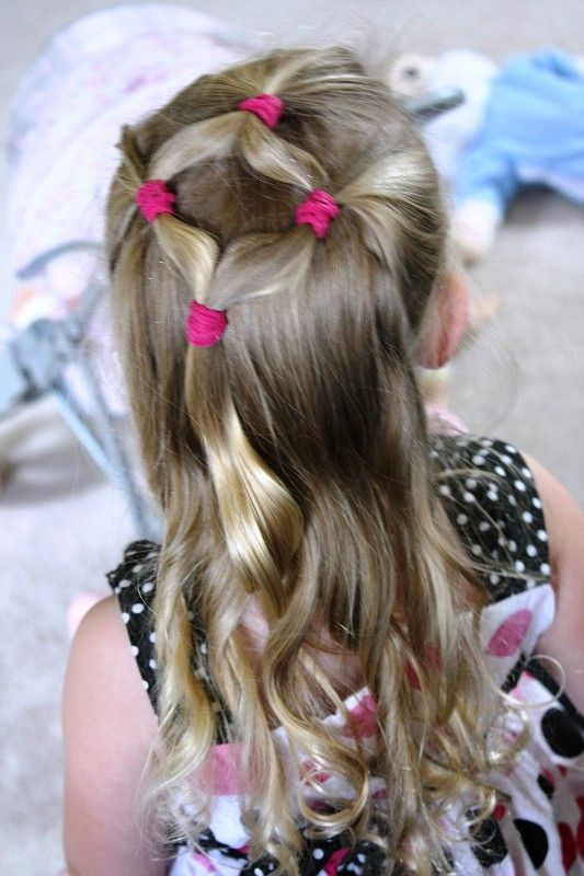Girly Hairstyles For Little Girls
 Simple girly hairstyle for school Hair