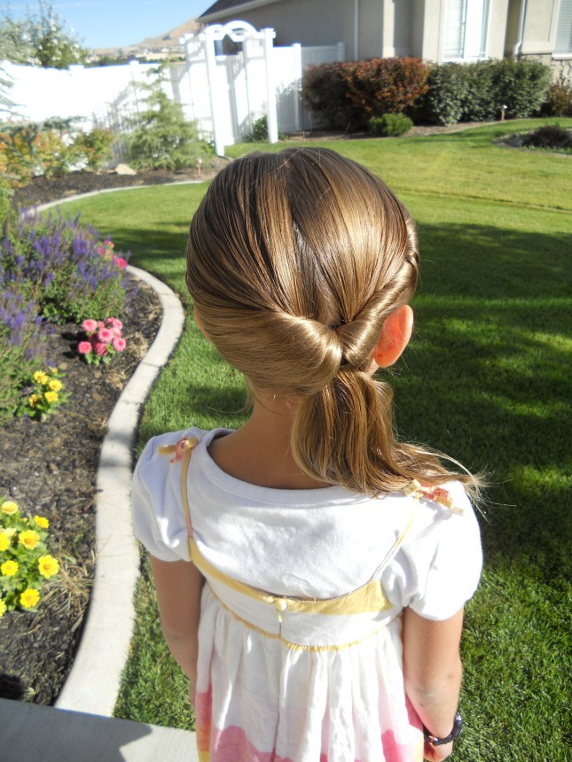 Girly Hairstyles For Little Girls
 25 Little Girl Hairstyles you can do YOURSELF