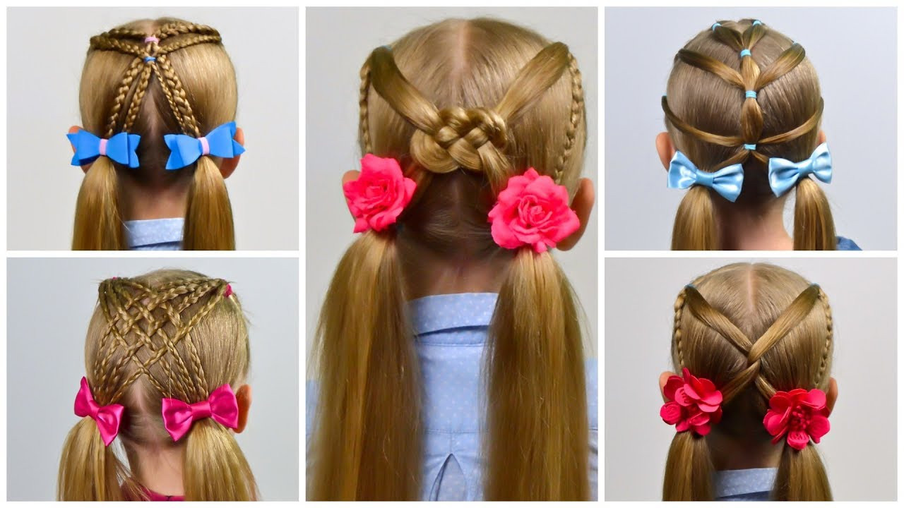 Girly Hairstyles For Little Girls
 7 EASY HEATLESS BACK TO SCHOOL HAIRSTYLES Little girls