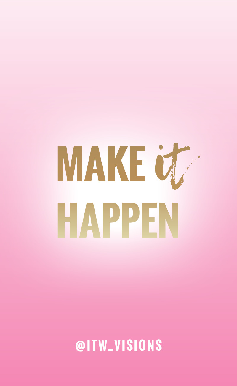 Girly Motivational Quotes
 motivational quote pink and gold girly image and