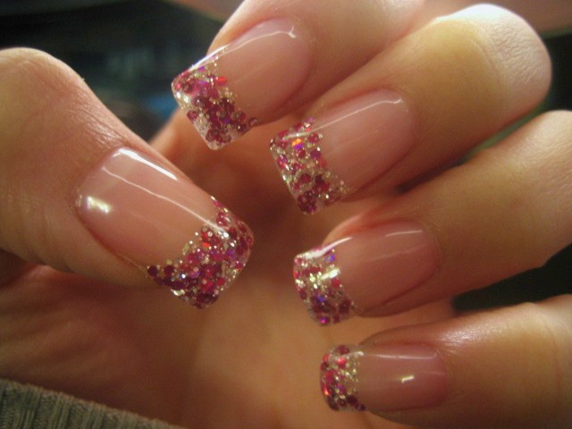 Glitter Gel Nail Designs
 beautyRUSHx3 GLITTER NAILS & your nails done for
